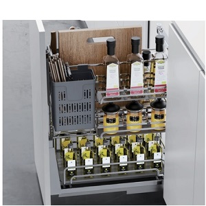 Kệ  dao thớt gia vị đa năng CANZY Inox 304 nan Oval CZO-6004