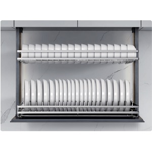 Giá bát nâng hạ điện Inox 304 nan dẹt CANZY CZF-5006