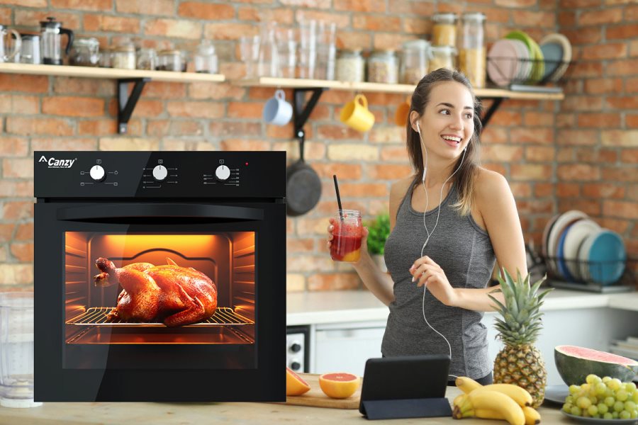 Cách làm gà nướng mật ong thơm nức mũi bằng lò nướng Canzy