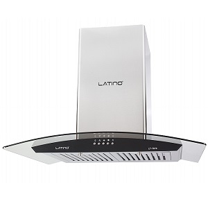 Máy hút khói kính cong Latino LT-7870