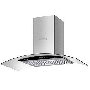 Máy hút khói kính cong Latino LT-5570 LT-5590