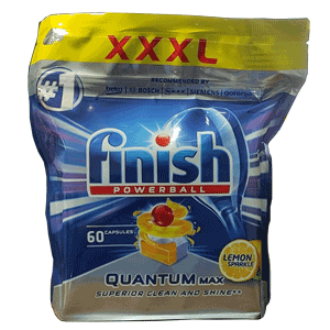 Viên rửa chén Finish quantum max 60 viên
